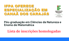 IFPA oferece especialização gratuita em Canaã dos Carajás