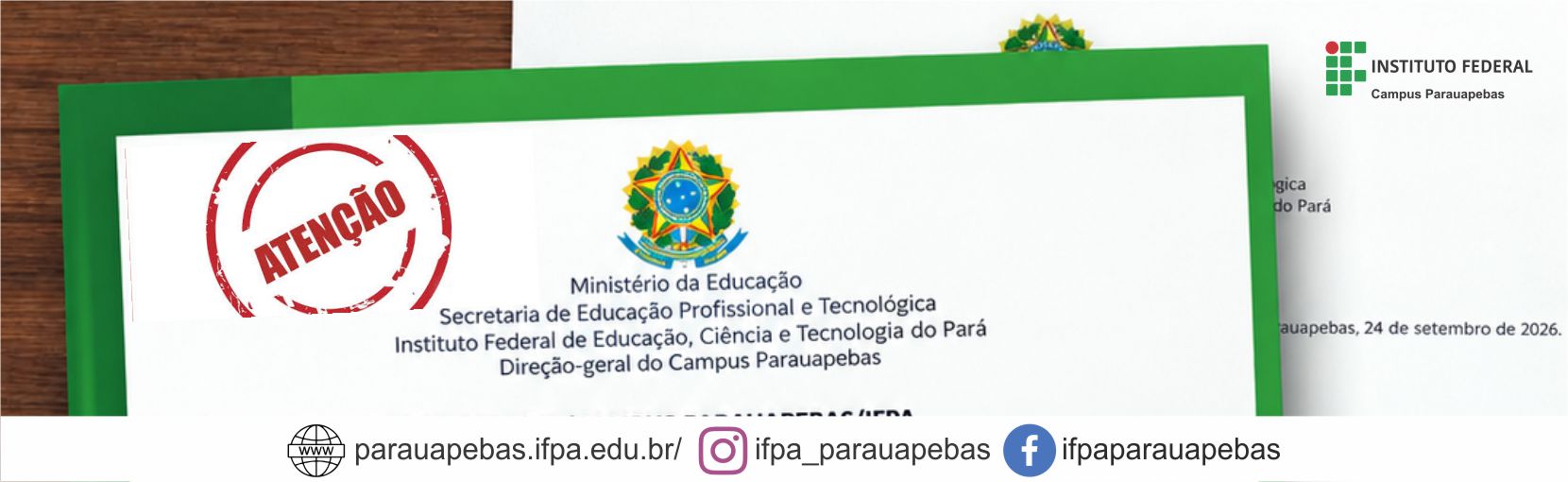 Procedimentos referentes ao acesso da comunidade externa ao Campus.